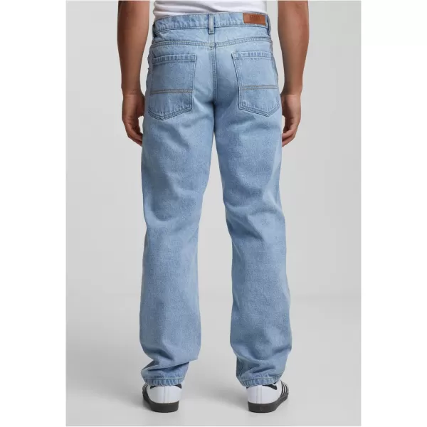  Blugi URBAN CLASSICS TB6396 NOU ALBASTRU DESCHIS SPĂLAT 