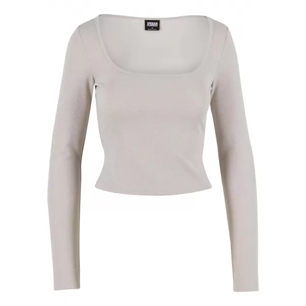  Tricou de damă URBAN CLASSICS TB6996 ALB/NISIP 