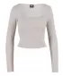 Tricou de damă URBAN CLASSICS TB6996 ALB/NISIP