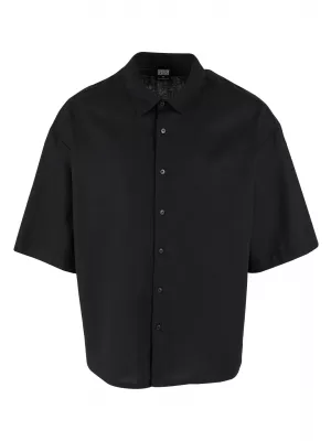 Cămaşă URBAN CLASSICS TB6608 NEGRU