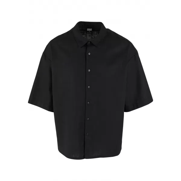  Cămaşă URBAN CLASSICS TB6608 NEGRU 