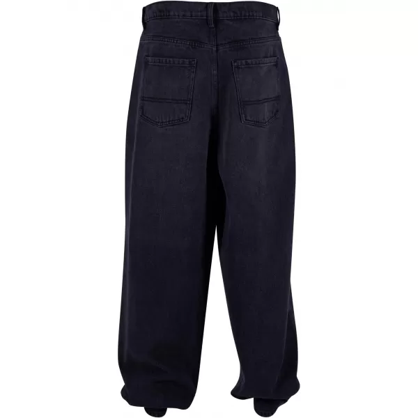  Blugi URBAN CLASSICS TB6398 NEGRU SPĂLAT 
