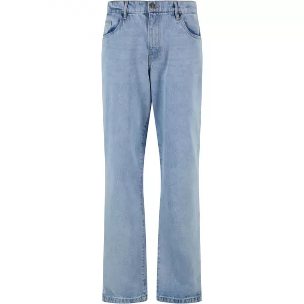 Blugi URBAN CLASSICS TB6396 NOU ALBASTRU DESCHIS SPĂLAT 