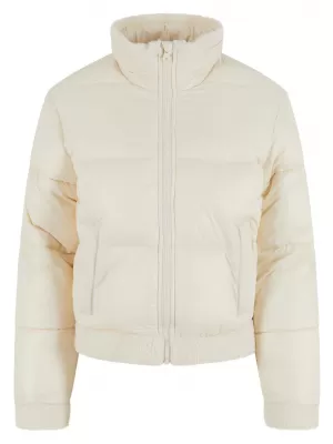 Geacă pentru doamne URBAN CLASSICS TB7074 NISIP ALB/NISIP ALB