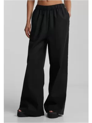 Pantalonii pentru doamne URBAN CLASSICS TB6850 NEGRU