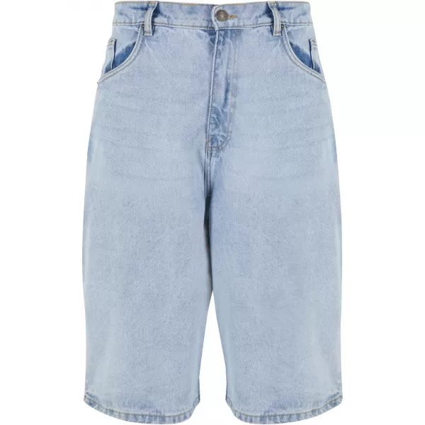  Pantaloni scurţi URBAN CLASSICS TB6639 NOU ALBASTRU DESCHIS SPĂLAT 