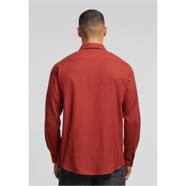  Cămaşă URBAN CLASSICS TB6357 RUGINĂ ÎNTUNECATĂ 