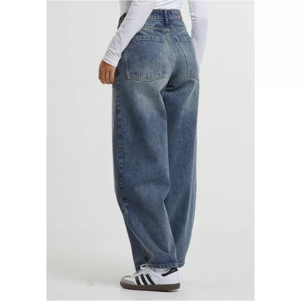  Doamne URBAN CLASSICS TB7099 NOU ALBASTRU ÎNCHIS SPĂLAT 