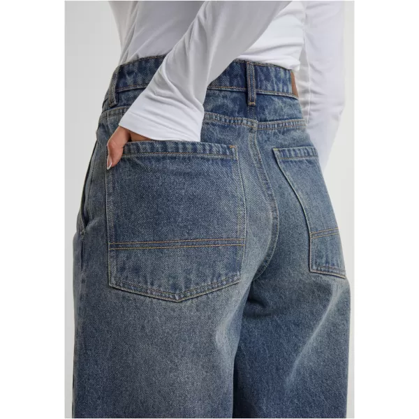  Doamne URBAN CLASSICS TB7099 NOU ALBASTRU ÎNCHIS SPĂLAT 