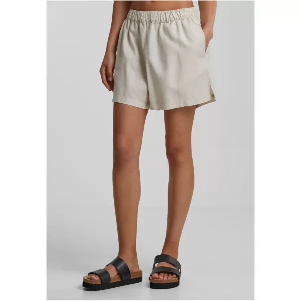  Pantaloni scurți pentru doamne URBAN CLASSICS TB6848 IARBĂ MOALE DE MARE 