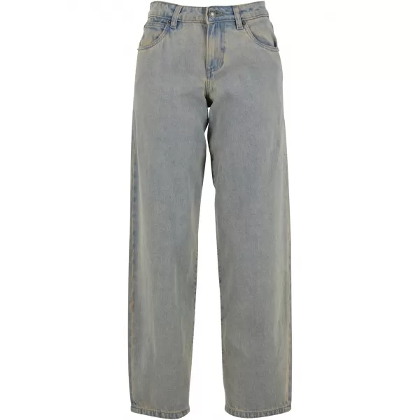 Blugi de dama URBAN CLASSICS TB7127 NOU ALBASTRU DESCHIS MURDAR SPĂLAT 