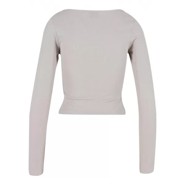  Tricou de damă URBAN CLASSICS TB6996 ALB/NISIP 