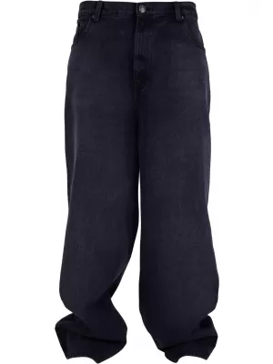 Blugi URBAN CLASSICS TB6398 NEGRU SPĂLAT