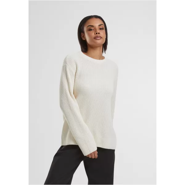  Pulover de dama URBAN CLASSICS TB7116 ALB/NISIP 