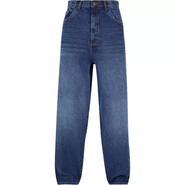  Blugi URBAN CLASSICS TB6398 NOU ALBASTRU ÎNCHIS SPĂLAT 