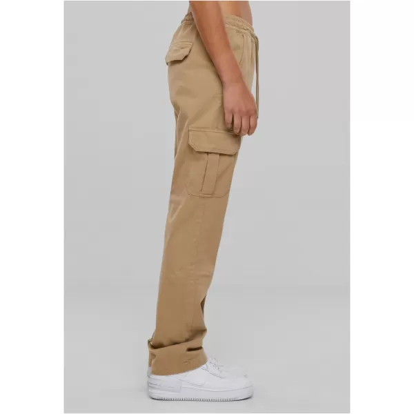  Pantalonii pentru doamne URBAN CLASSICS TB6158 UNIUNE BEIGE 