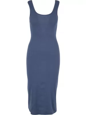 Rochie URBAN CLASSICS TB6190 ALBASTRU VINTAGE