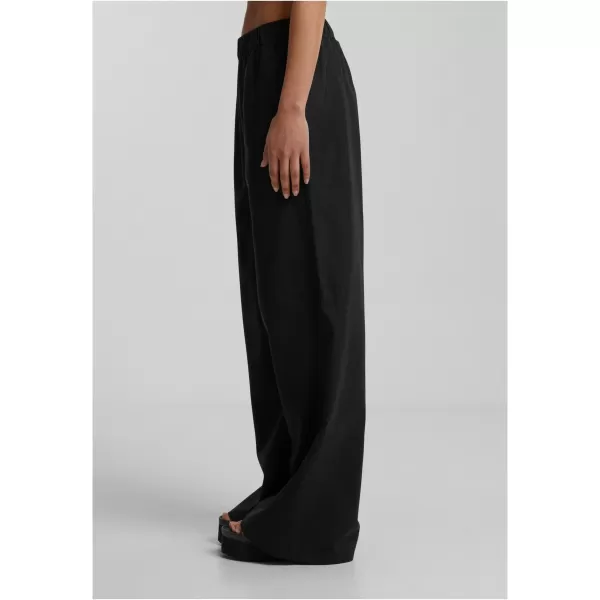  Pantalonii pentru doamne URBAN CLASSICS TB6850 NEGRU 