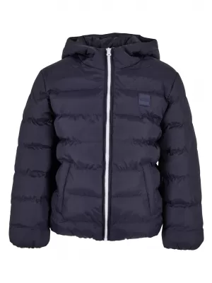 Jacheta pentru copii URBAN CLASSICS UCK863 BLEUMARIN/ALB/MARIN