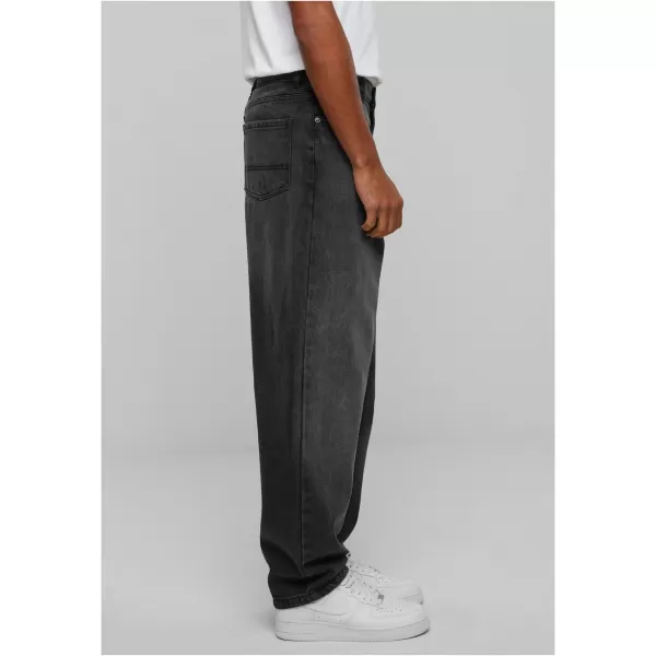  Blugi URBAN CLASSICS TB6398 NEGRU SPĂLAT 