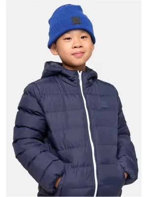 Jacheta pentru copii URBAN CLASSICS UCK863 BLEUMARIN/ALB/MARIN