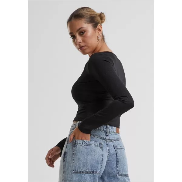  Cămaşă URBAN CLASSICS TB6996 NEGRU 