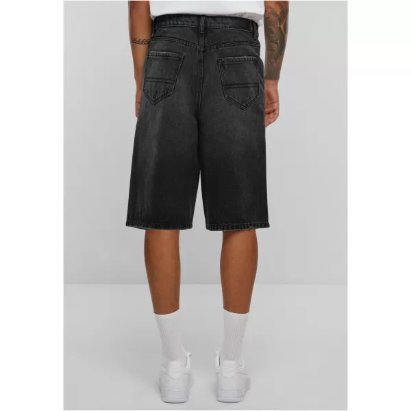  Pantaloni scurţi URBAN CLASSICS TB6639 NEGRU SPĂLAT 