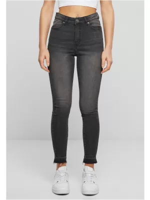 Doamne URBAN CLASSICS TB6865 NEGRU SPĂLAT