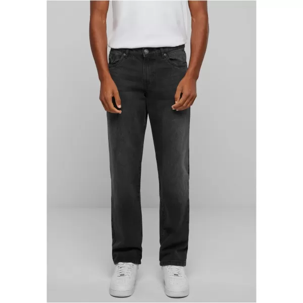  Blugi URBAN CLASSICS TB6396 NEGRU SPĂLAT 