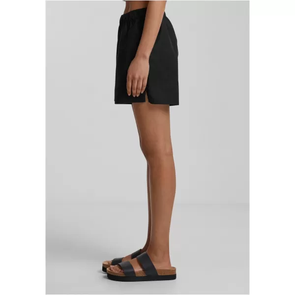  Pantaloni scurți pentru doamne URBAN CLASSICS TB6848 NEGRU 