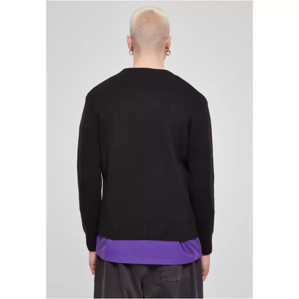  Pulover pentru bărbați URBAN CLASSICS TB6336 NEGRU 