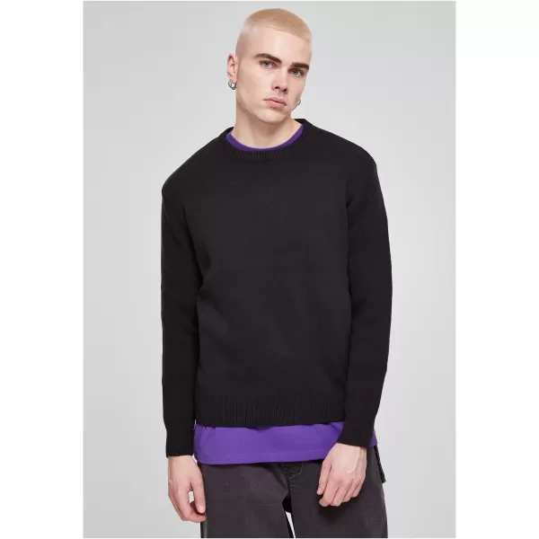  Pulover pentru bărbați URBAN CLASSICS TB6336 NEGRU 