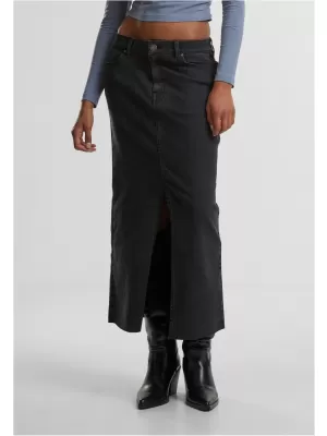 Fusta doamnelor URBAN CLASSICS TB7092 NEGRU SPĂLAT