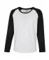 Tricou pentru copii URBAN CLASSICS UCK4539 ALB/NEGRU