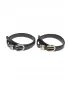 Centura femeilor URBAN CLASSICS TB7213A NEGRU/AUR/NEGRU/SILVER