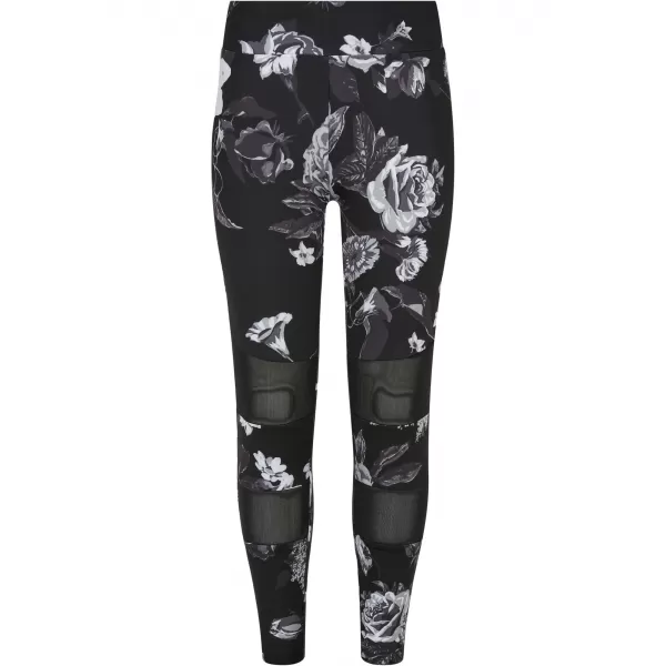  Jambiere URBAN CLASSICS UCK4005 AOP CU FLORI ÎNTUNECATE 