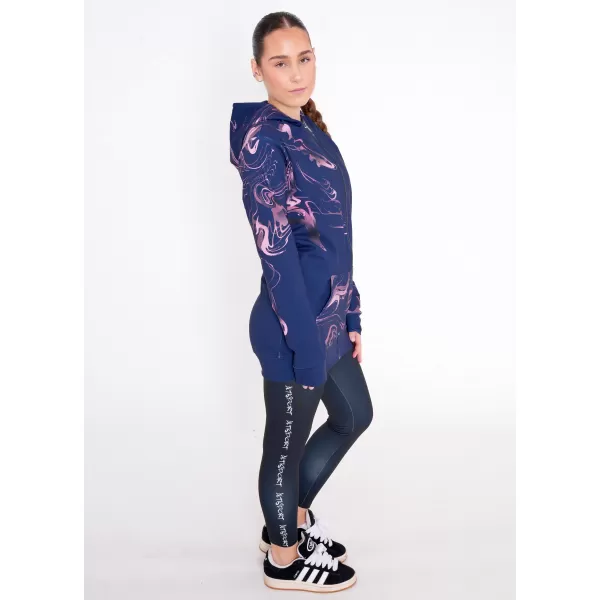 Panoul pentru femei pe Zip Premium ALTISPORT VOJ/ALW064MI02 ALBASTRU -PINK 