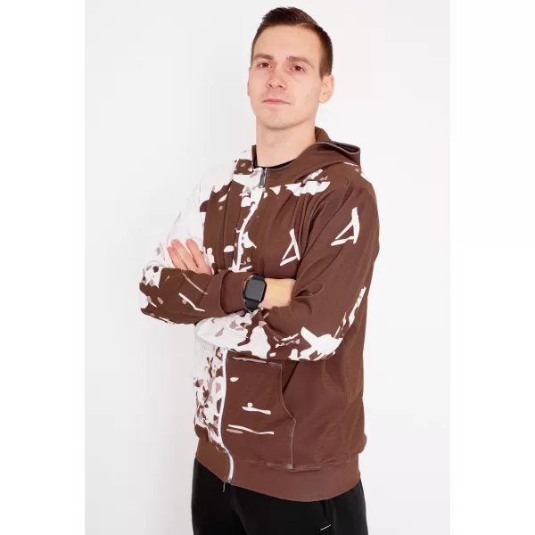  Panoul pentru bărbați pe Zip Premium ALTISPORT VOJ/ALM057MI02 MARO 