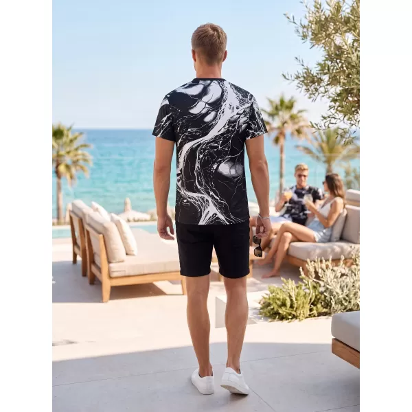  Premium funcțional pentru bărbați ALTISPORT VOJ/ALM071TR01 ALB -NEGRU 