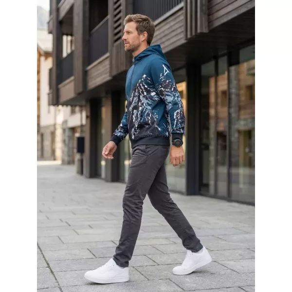  Panoul pentru bărbați pe Zip Premium ALTISPORT VOJ/ALM059MI02 MARINA 