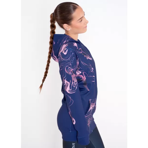  Panoul pentru femei pe Zip Premium ALTISPORT VOJ/ALW064MI02 ALBASTRU -PINK 