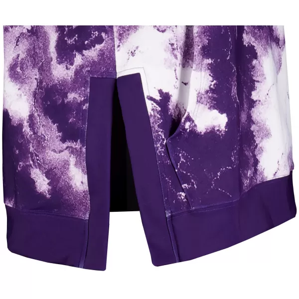  Premium cu hanorac funcțional pentru femei ALTISPORT VOJ/ALW066MI03 ALB -VIOLET 