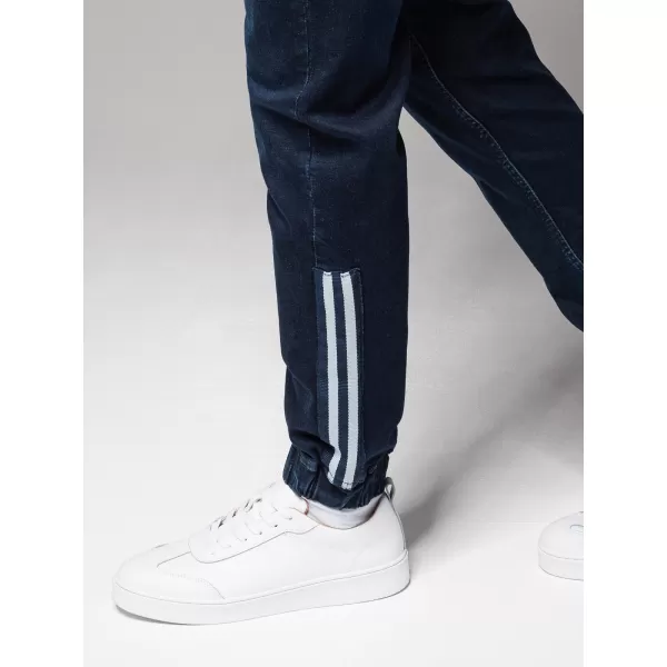  Pantaloni OMBRE OM-PADJ-0156 ALBASTRU ÎNCHIS 