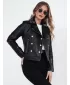 Geacă pentru doamne DSTREET TY4178 NEGRU