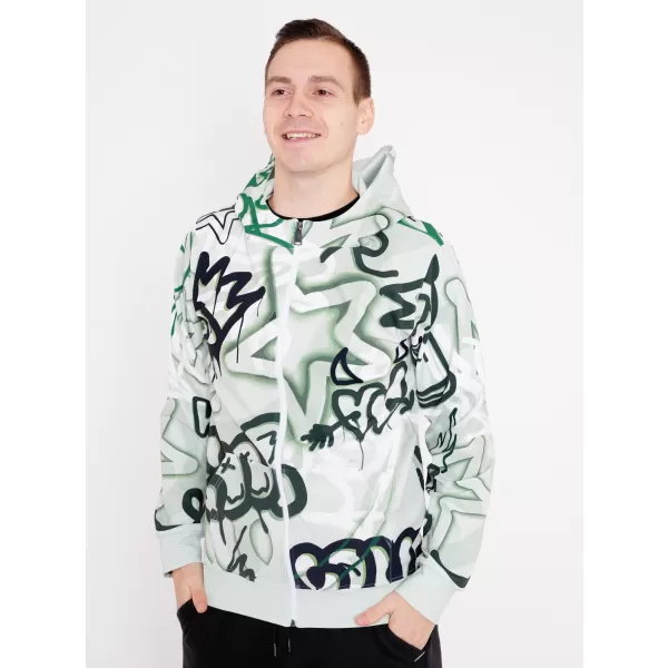  Panoul pentru bărbați pe Zip Premium ALTISPORT VOJ/ALM054MI02 VERDE 