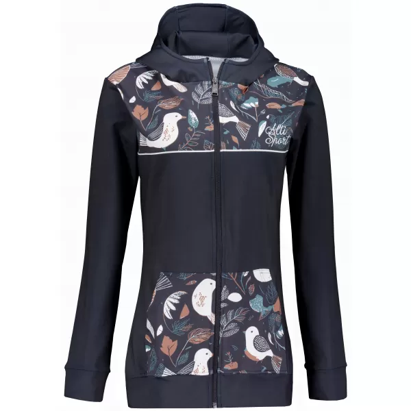  Panoul pentru femei pe Zip Premium ALTISPORT VOJ/ALW062MI02 NEGRU 