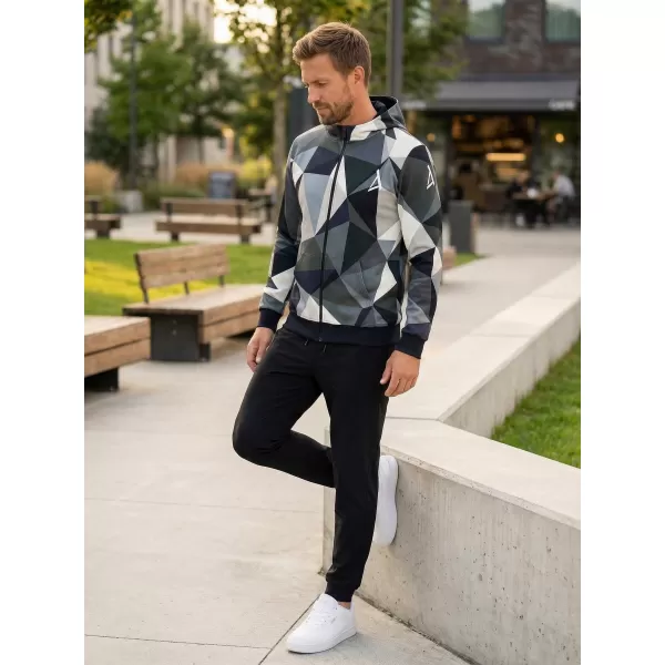 Panoul pentru bărbați pe Zip Premium ALTISPORT VOJ/ALM007MI02 GRI 
