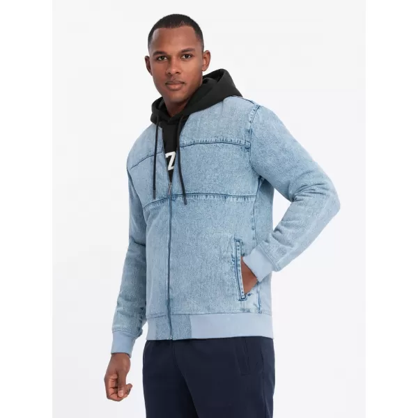  Sacou OMBRE OM-JADJ-0163 ALBASTRU DESCHIS 