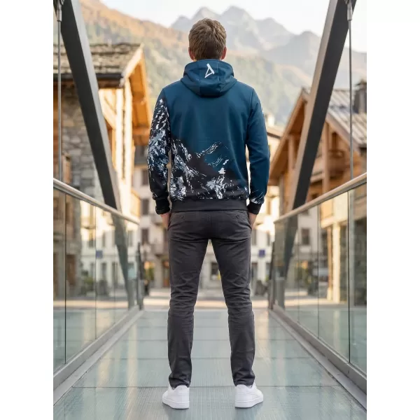  Panoul pentru bărbați pe Zip Premium ALTISPORT VOJ/ALM059MI02 MARINA 