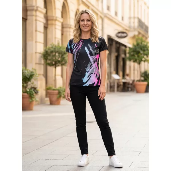  Premium funcțional pentru femei ALTISPORT VOJ/ALW074TR01 NEGRU -PINK 